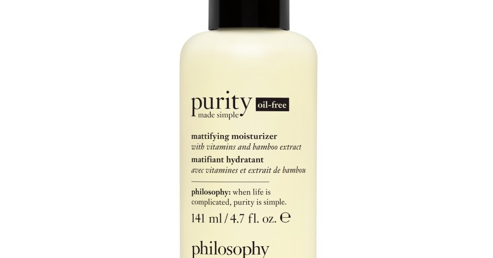 purity oil free moisturizer