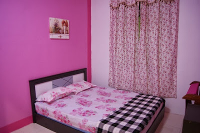 Pink Colour super bedroom