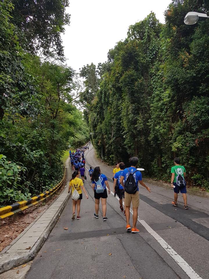 Interesting Green Walk the talk and donate rice to underprivileged