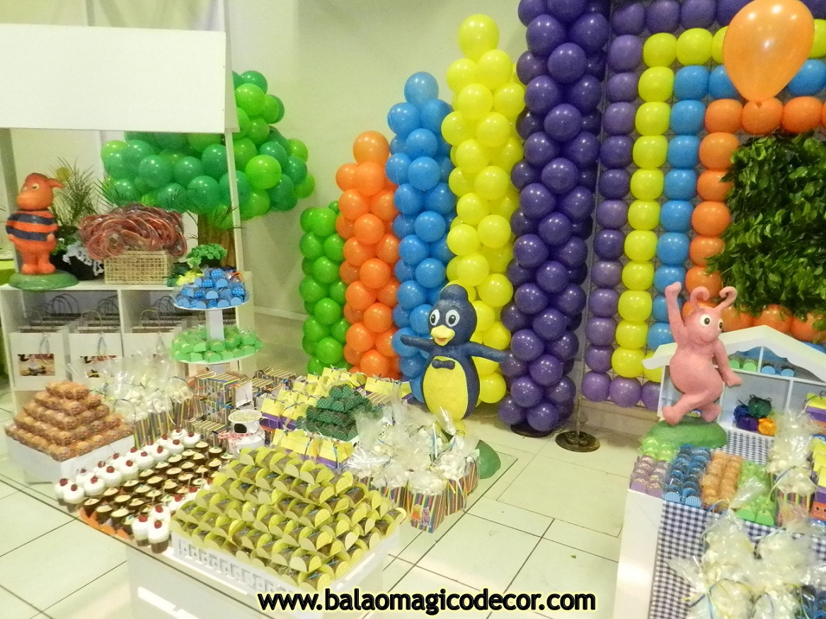 Agora nós somos FESTEIRAH! DECOR. : Backyardigans