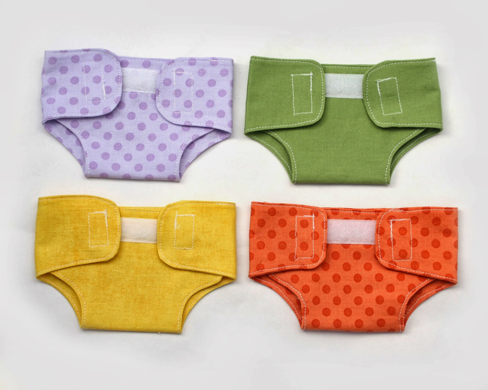 TUTORIAL Doll Diaper Plus Pattern 