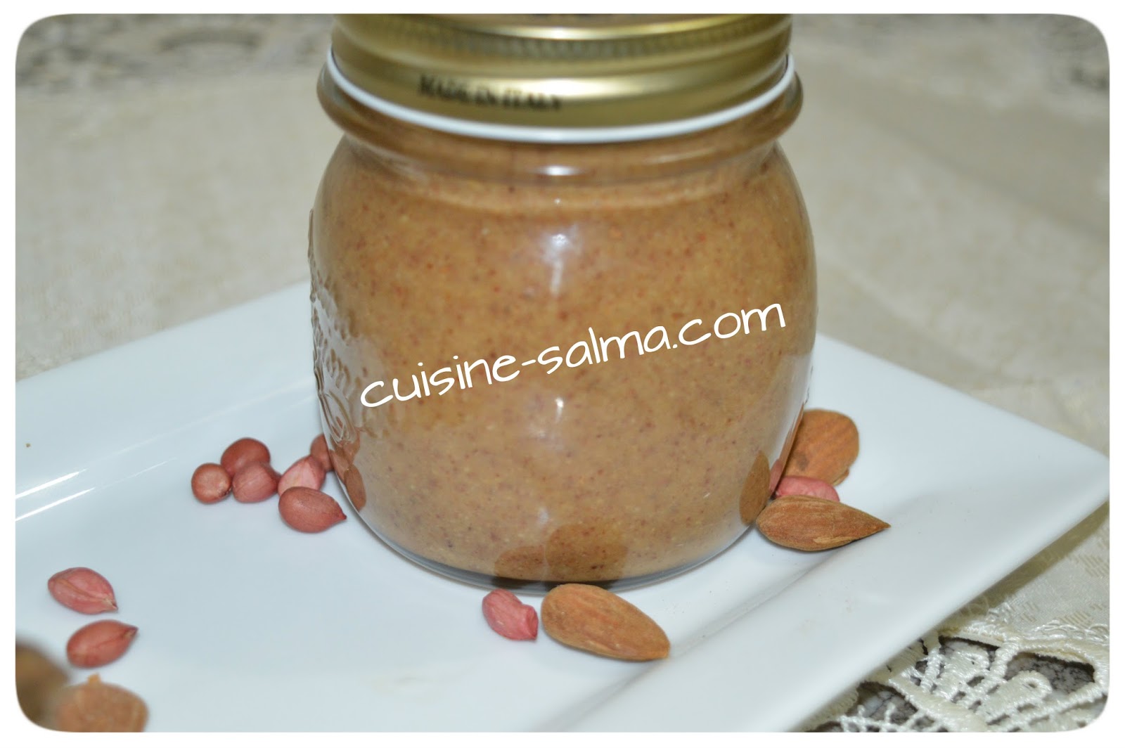 Recette de Amlou ( pate a tartiner marocaine) املو بطريقة سهلة مبسطة ...