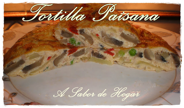 A SABOR DE HOGAR: TORTILLA PAISANA