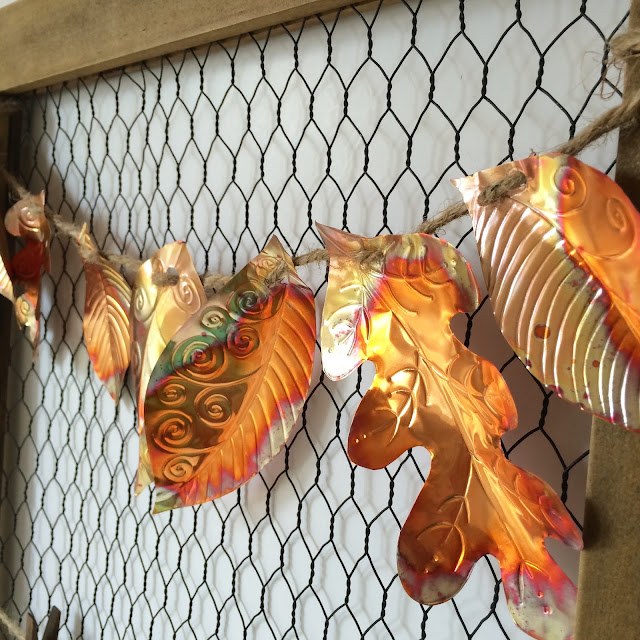 Making Copper Leaves, A Picture Tutorial (Yay it's finally Fall!)