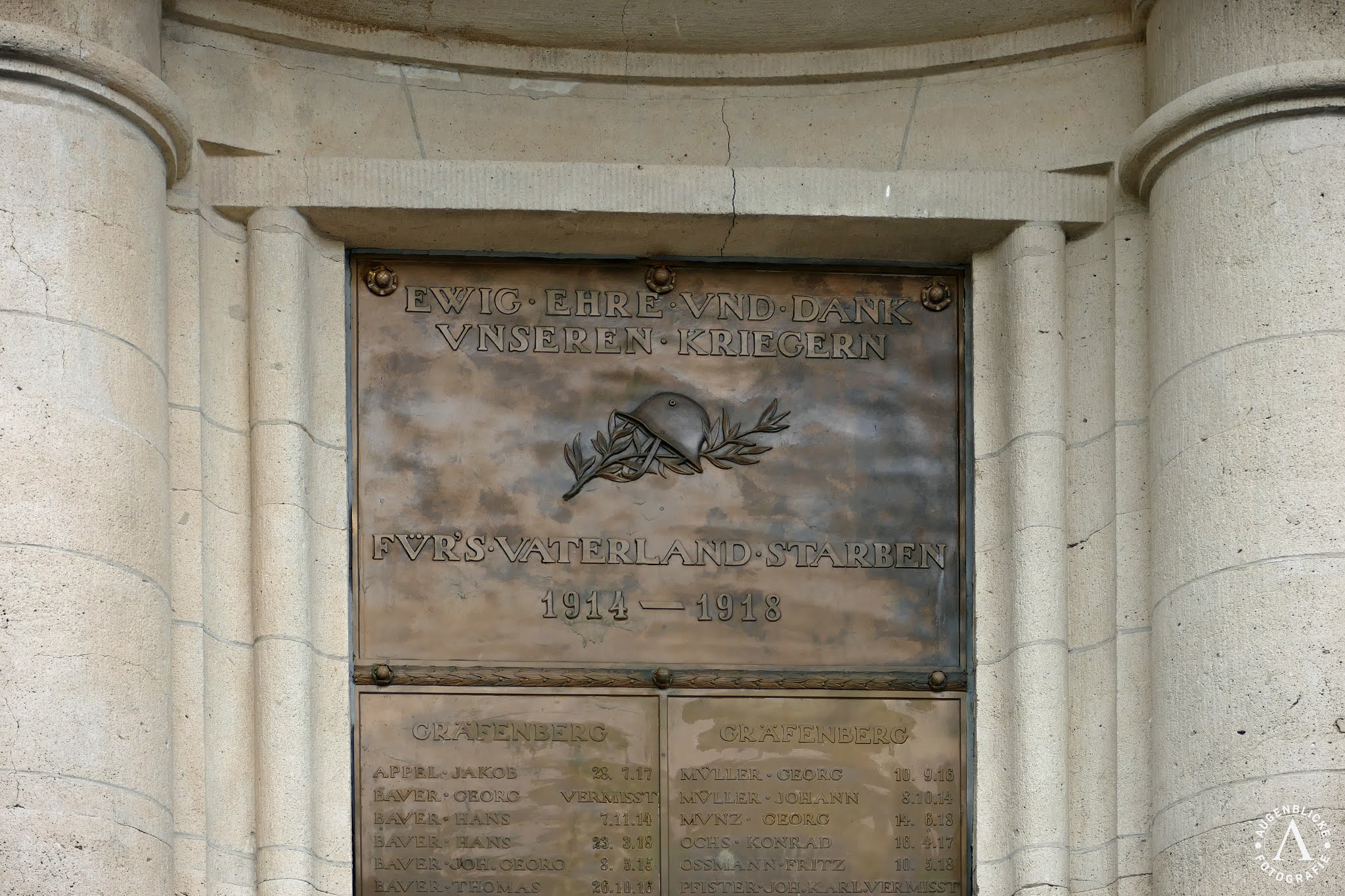 Augenblicke Fotografie KriegerGedächtnisbau in Gräfenberg