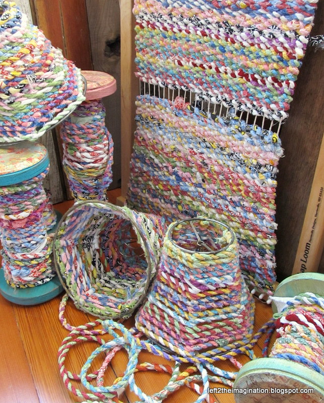 CREATIVE AND CRAFTY USES FOR FABRIC TWINE left2theimagination
