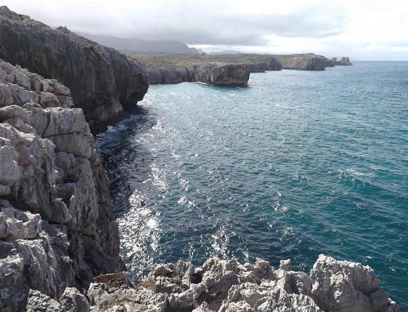 Wild Nature of the Cantabrian Mountains (Spain): The limestone cliffs ...
