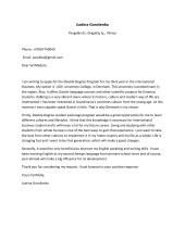 cover letter example erasmus