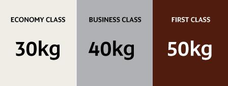 etihad baggage allowance