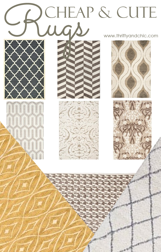 15 Cheap and Cute Area Rugs DIY Home Decor Style
