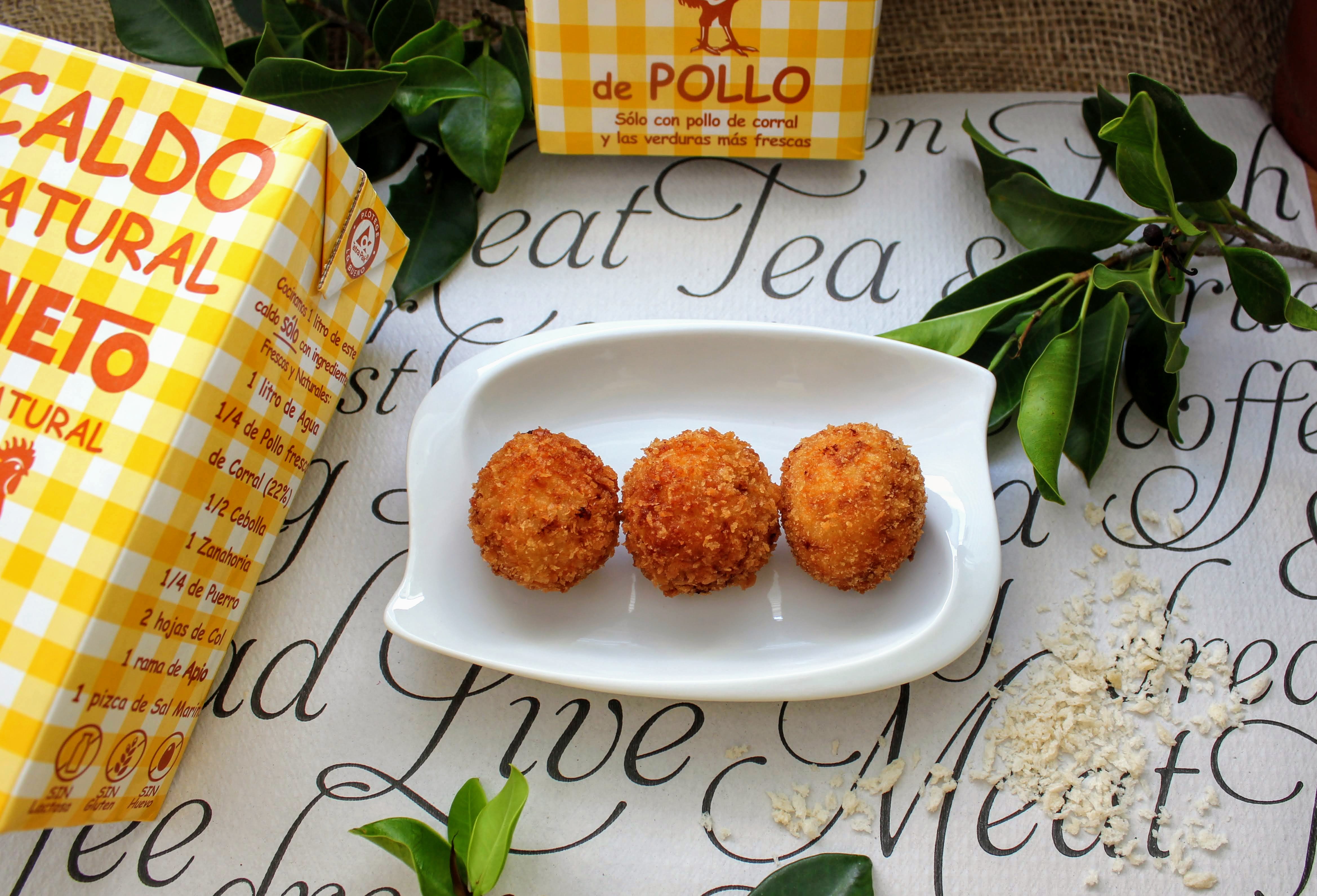 Croquetas cremosas de pollo Cocinando con las Chachas