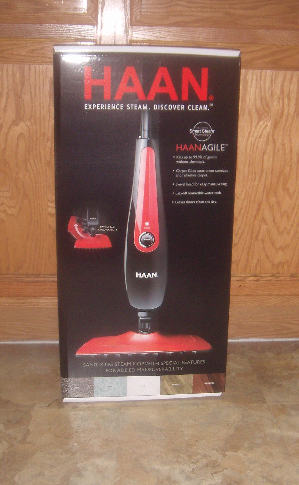Mommie of 2 HAAN Steam Mop SI40 Review