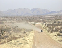 Namibie-piste