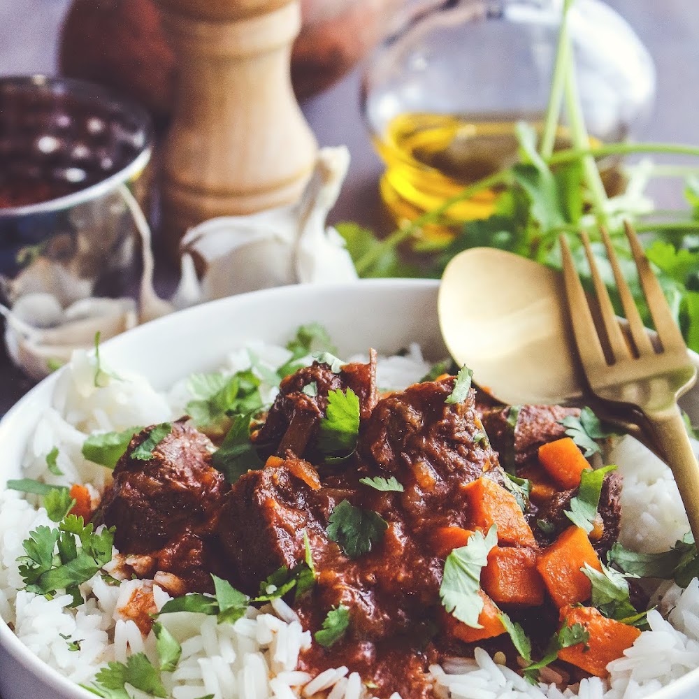 Boulettes de boeuf à la crème de pois chiches et cumin Petit Bec Gourmand