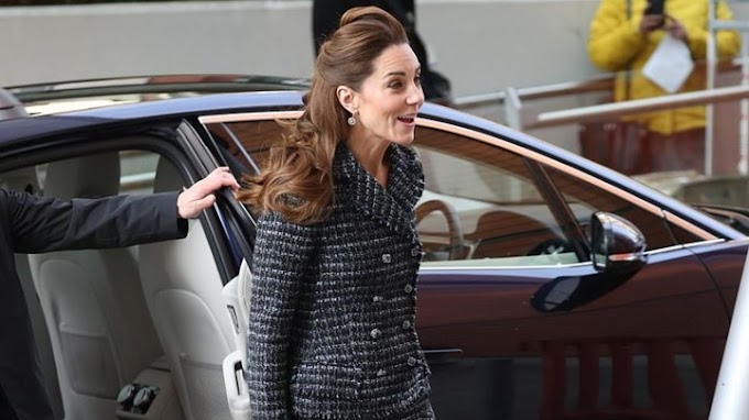 Το ατύχημα της Κέιτ Μίντλετον - Ο αέρας της σήκωσε τη φούστα - ΦΩΤΟ