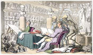 Time and Death, Thomas Rowlandson - 1815