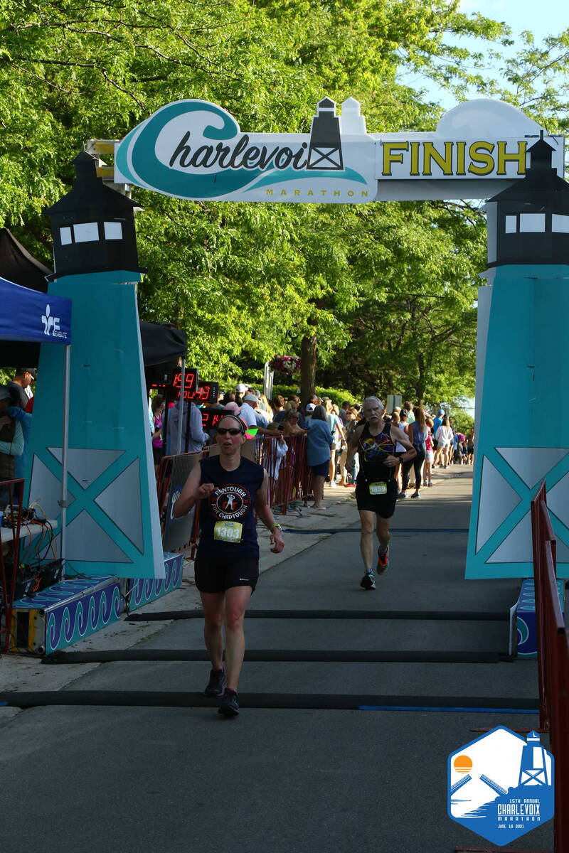 Race 496 Charlevoix Half Marathon Charlevoix, Michigan 06/19/2021