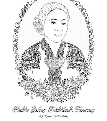 Gambar ibu kita kartini untuk mewarnai terbaru - kanalmu