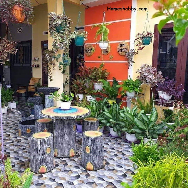 Contoh Desain Taman Mini di Area Rumah ~ Homeshabby.com : Design Home