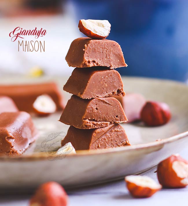 Gianduja maison - Empreinte Sucrée