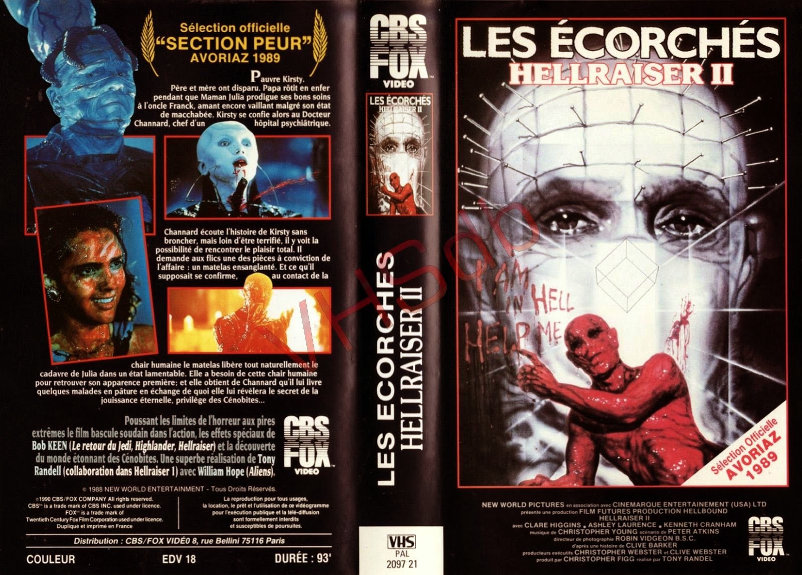 Hellbound Saison 2 Date De Sortie La zone des merveilles visuelles: Review : Hellraiser 2 : Les écorché