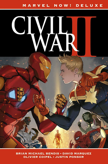 Review de Marvel Now! Deluxe. Civil War II de Brian Michael Bendis, Panini Comics.