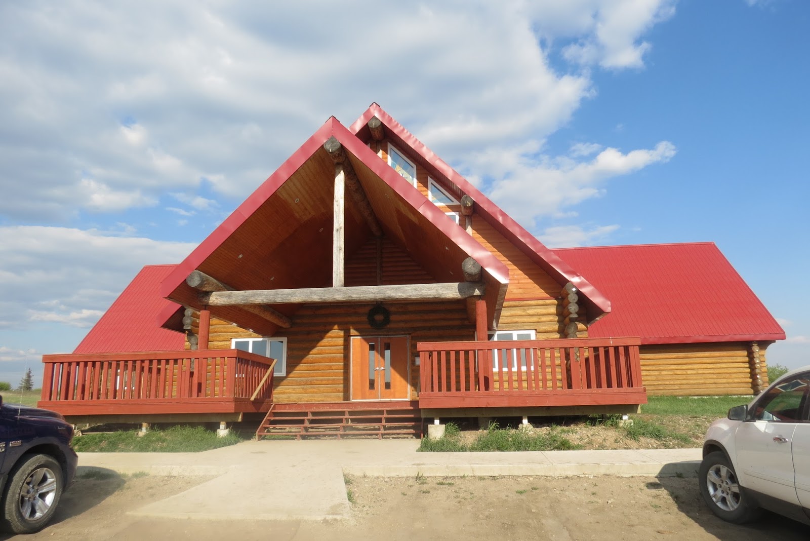 Adventures in PEI and Beyond! Onion Lake Community Log Church A Living Witness to God's Provision