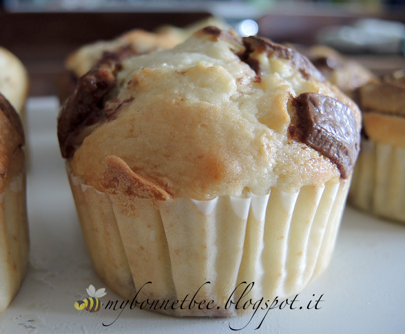 Muffin al cioccolato Kinder / Kinder chocolate muffins