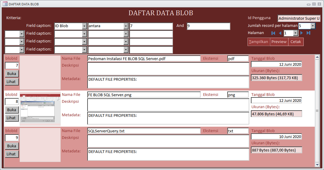 universal database front ends universal database front ends