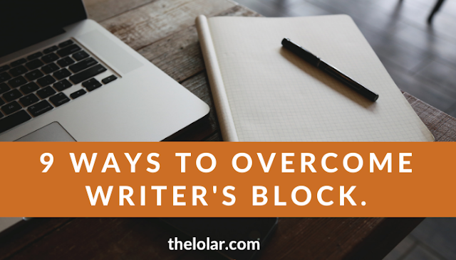 Overcoming writer's block