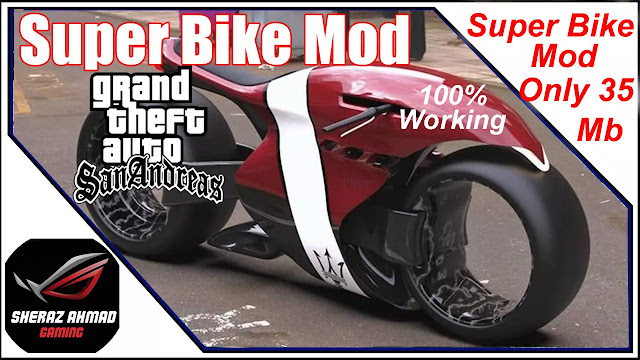 Free Download Super Bike Mod For GTA SA