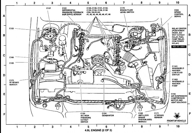 1995 Mercury Grand Marquis Engine Diagram - Automobile Components Parts