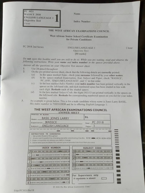2019/20 GOVERNMENT WASSCE/ WAEC QUESTIONS AND ANSWERS/ SURE/COMFIRMED
