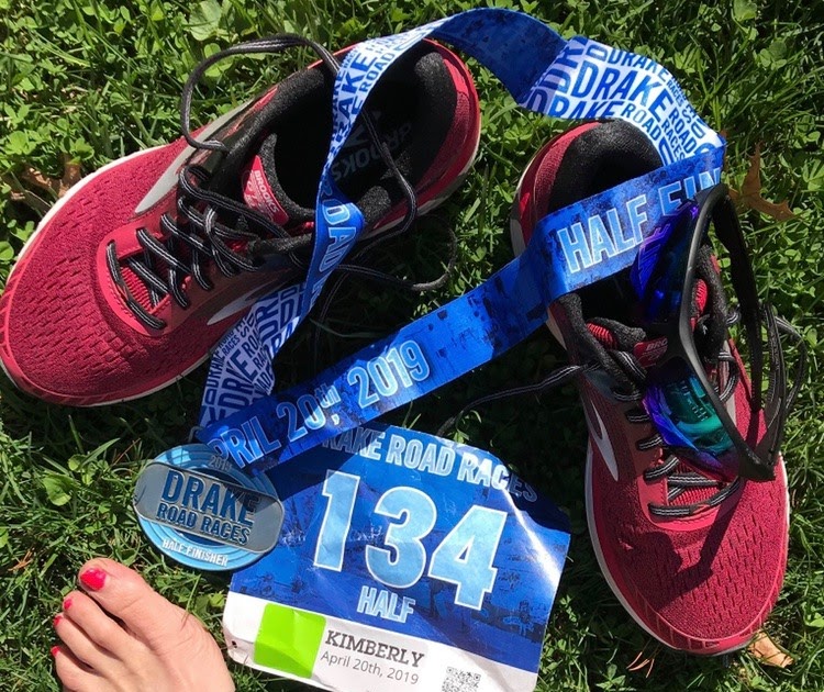 Running on the Fly Drake Road Races Half Marathon 2019