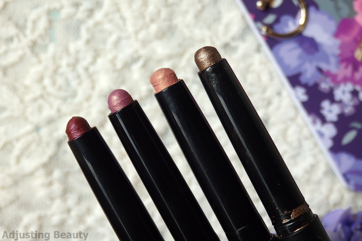 Review Kiko Long Lasting Stick Eyeshadow 37 Burgundy Adjusting Beauty