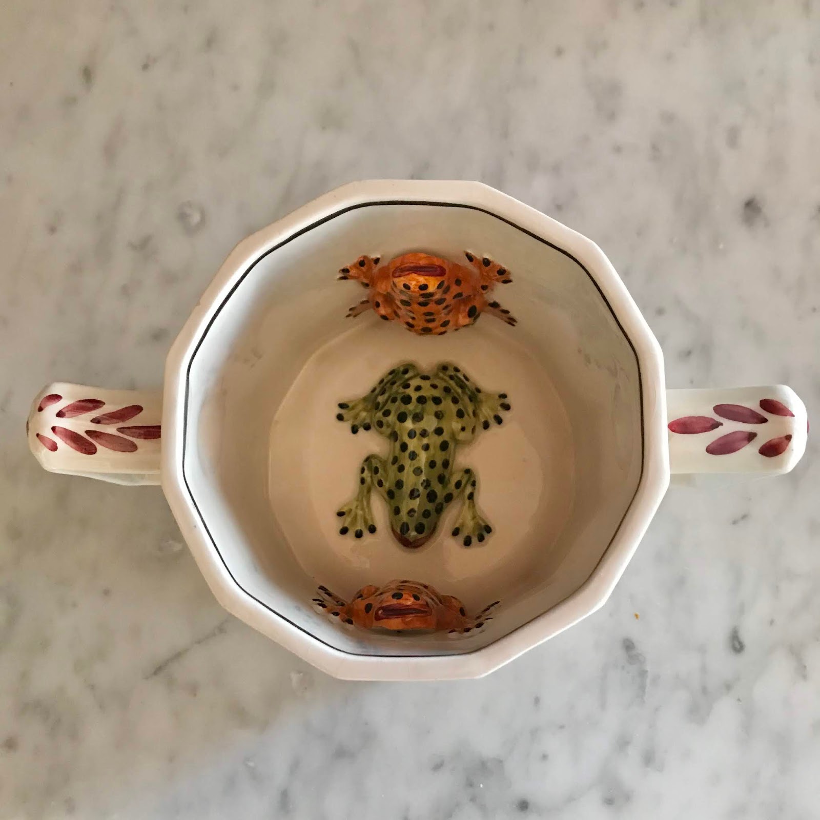 Content in a Cottage: Frog Mug