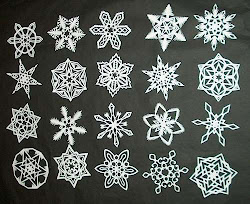 snow snowflakes paper snowflake pointed imaginary cut flakes patterns diy christmas star flake drawing making pretty point ornaments cutting winter
