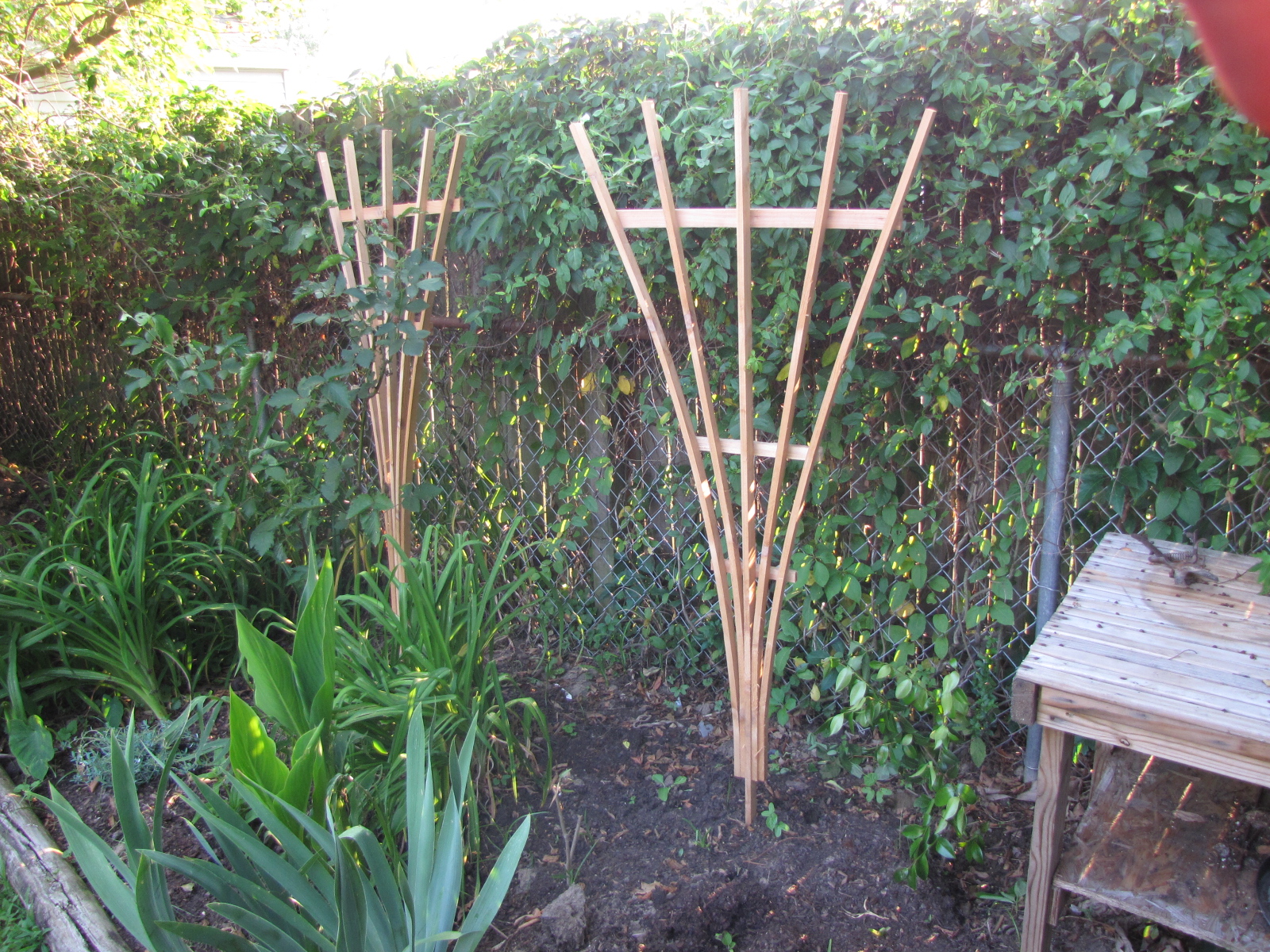 Welcome to Willway Forge: Garden Obelisk Trellis