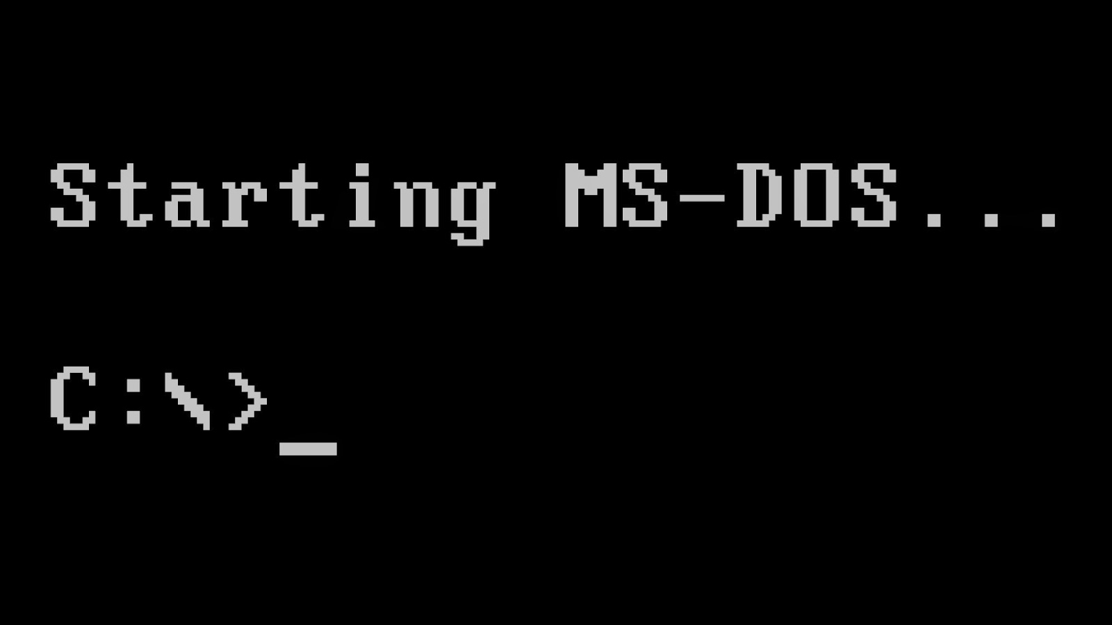 كيف تقوم بتنصيب البرامج عبر الدوس MS-DOS الخاص بالويندوز مثل اللنكس 