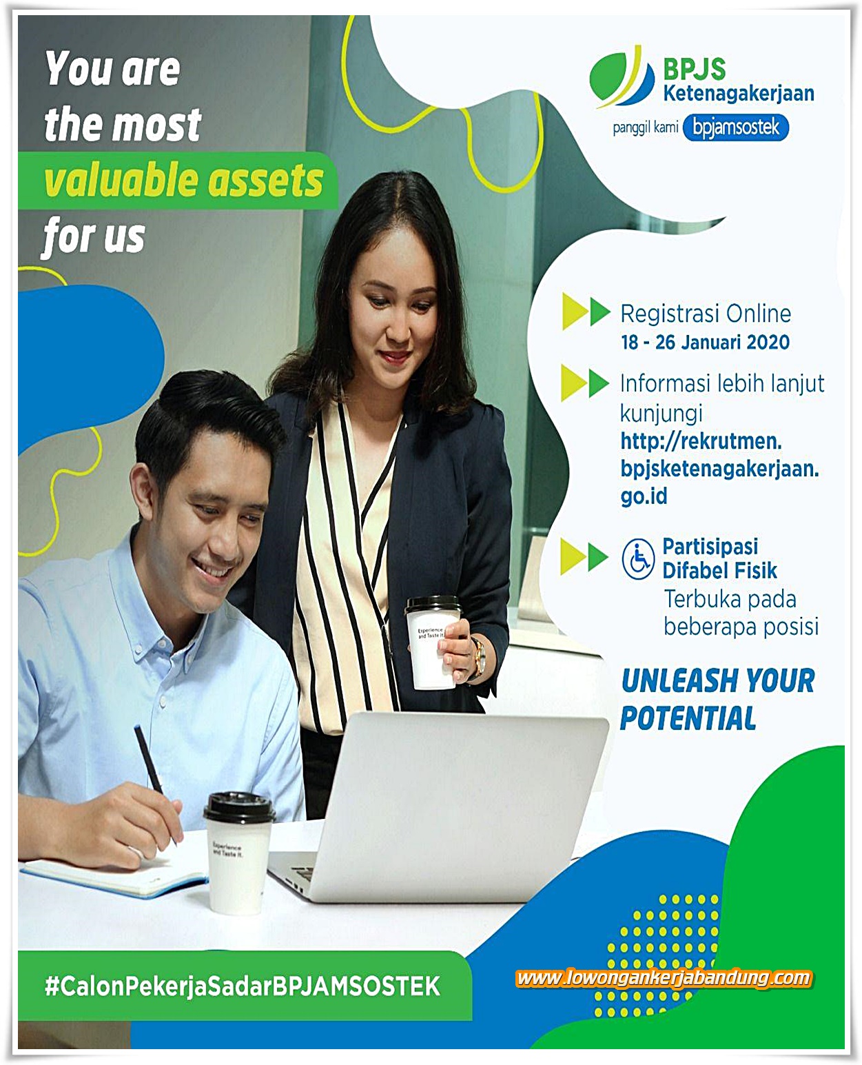 Lowongan Kerja Bandung Karyawan BPJS Ketenagakerjaan - Loker Bandung