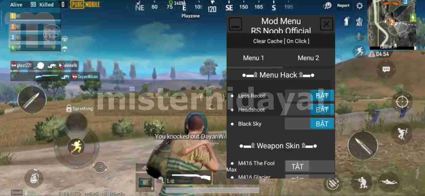 Mod Menu Bypass Pubg Mobile With Host All Feature 100 Safe