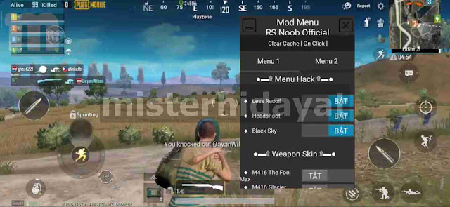 Mod Menu Bypass Pubg Mobile With Host All Feature 100% Safe