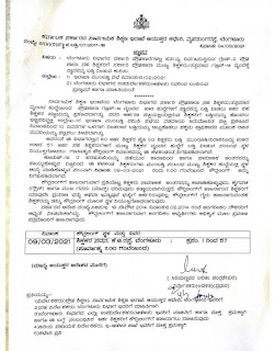 Promotion of Promotion to High School Head Teachers / Equivalent Grade-B Teachers for Grade-II High School Officers in Government High Schools of Bangalore and Mysore divisions