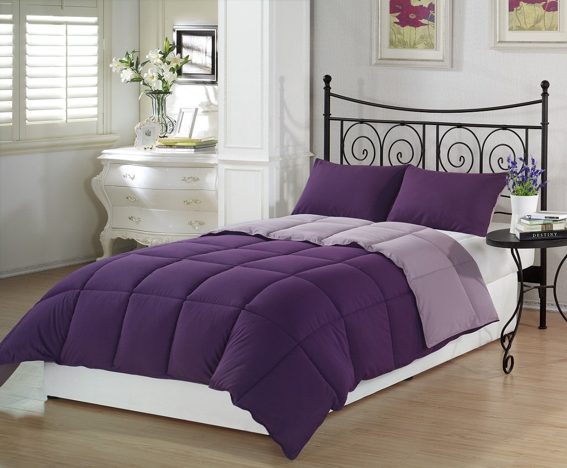 Deep Dark Purple Comforters Bedding Sets Deep Dark Purple Comforters Bedding Sets