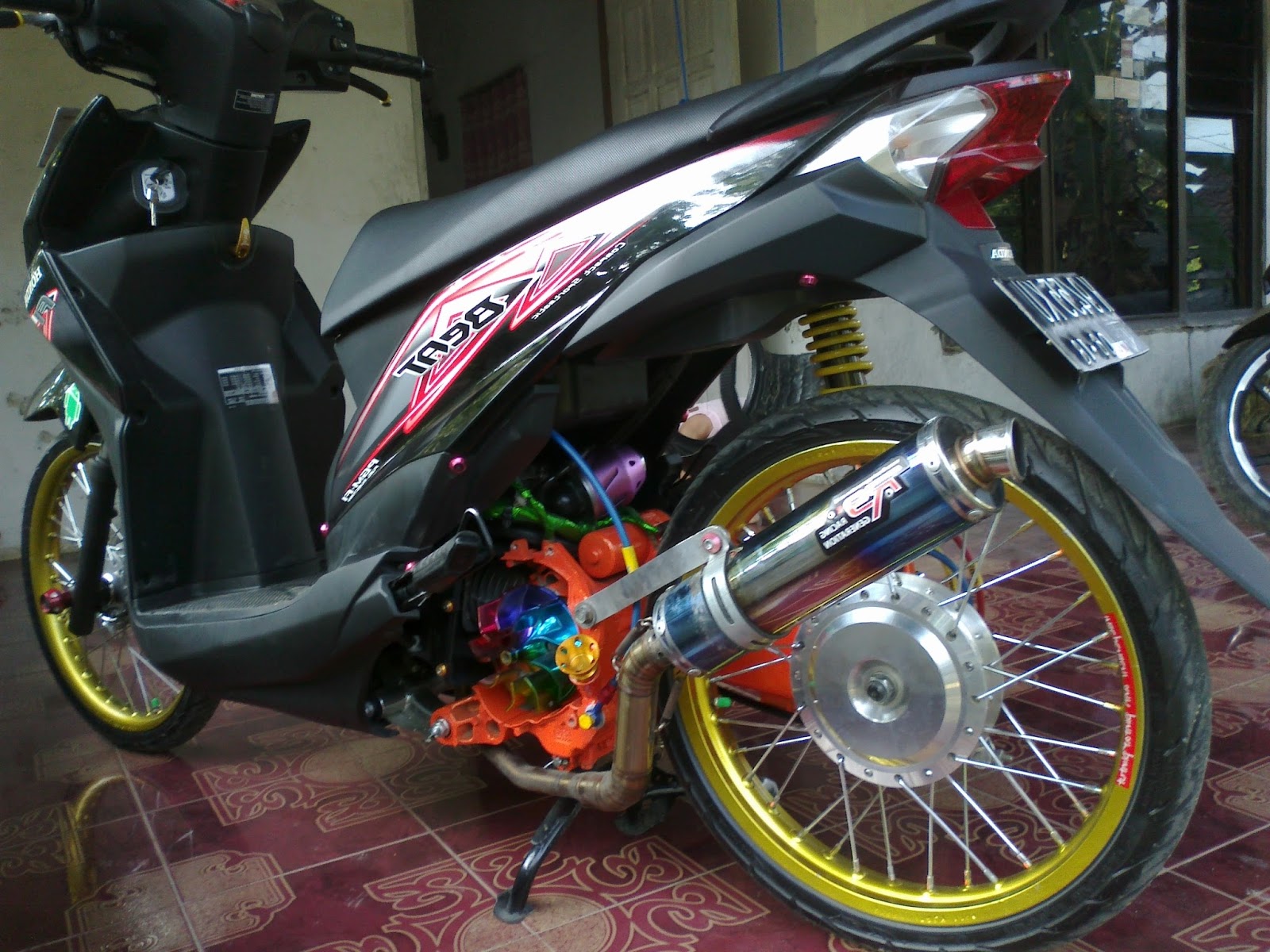 Gambar Modifikasi Motor Beat New Terbaru