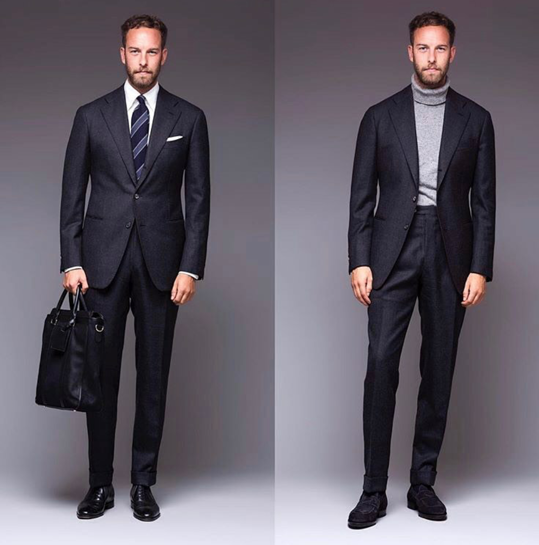 Clase, elegancia y distinción LA VERSATILIDAD DE UN TRAJE SU USO CON Clase, elegancia y distinción LA VERSATILIDAD DE UN TRAJE SU USO CON