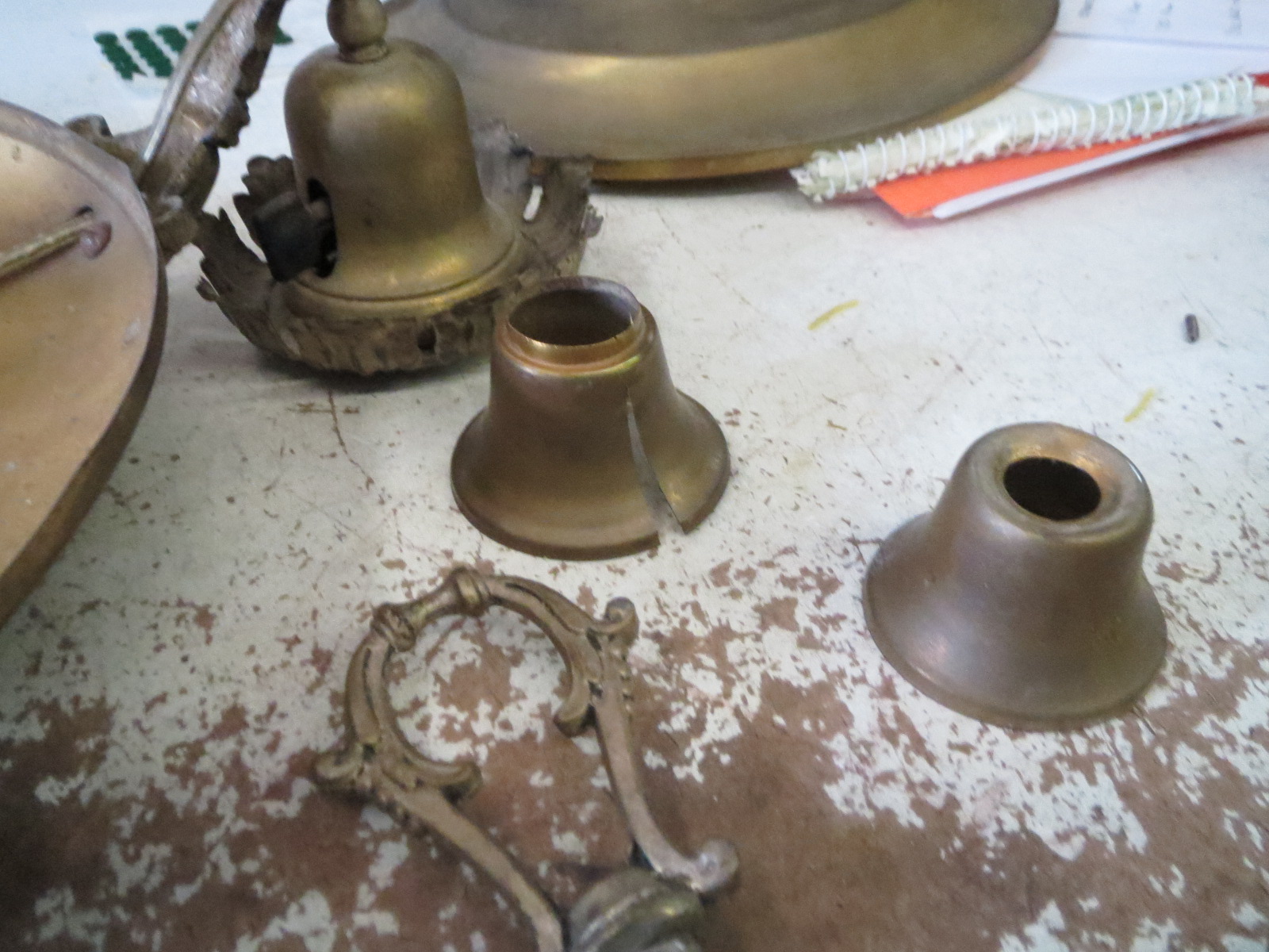 Lamp Parts and Repair | Lamp Doctor: Antique or Vintage Chandelier Gold