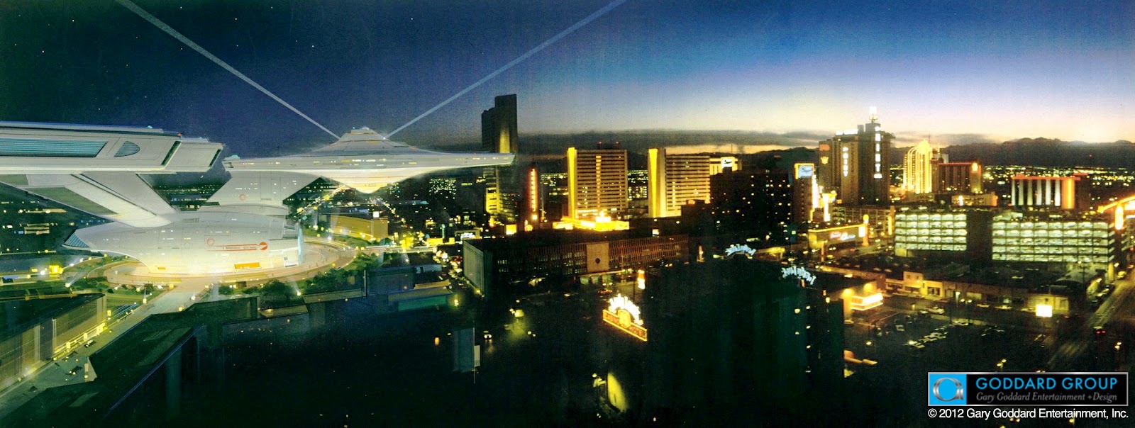 The Trek Collective They almost built the Enterprise, full size, in