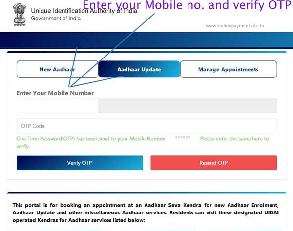 how to change regional language in aadhar card online