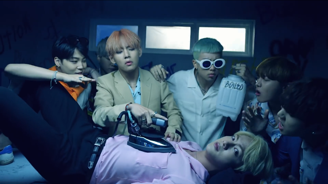 I cry like Yuko Oshima: Kpop: BTS - Fire & I Need U